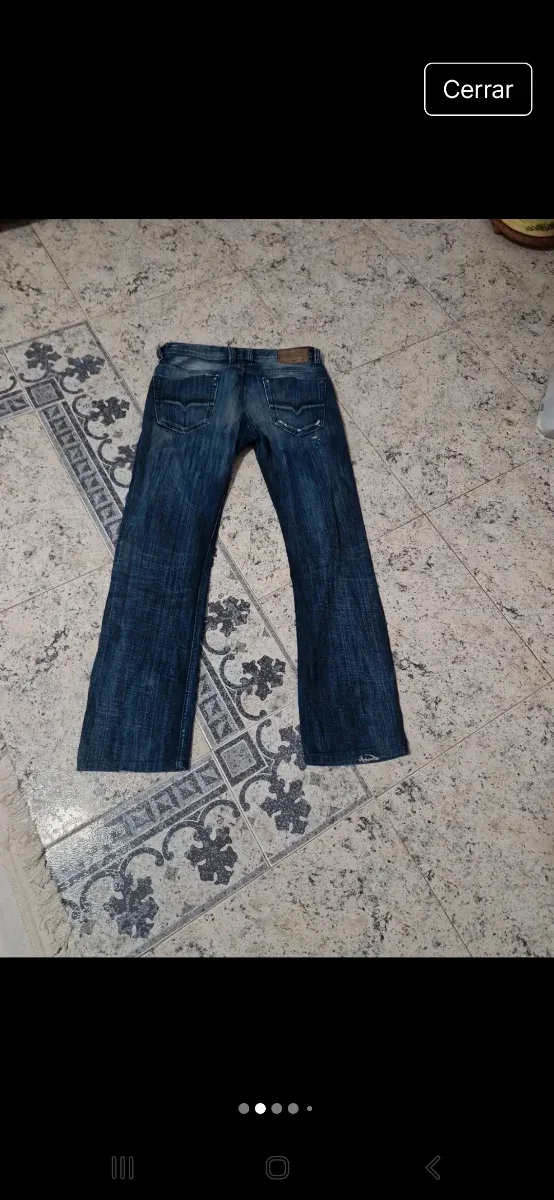 Pantalones vaqueros Diesel azules