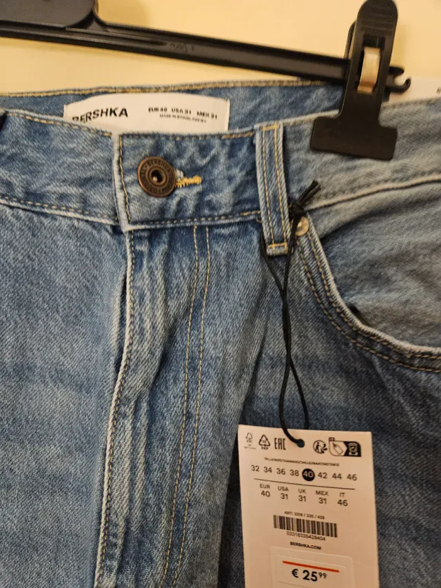 Bermudas vaqueras Bershka talla M/38-40