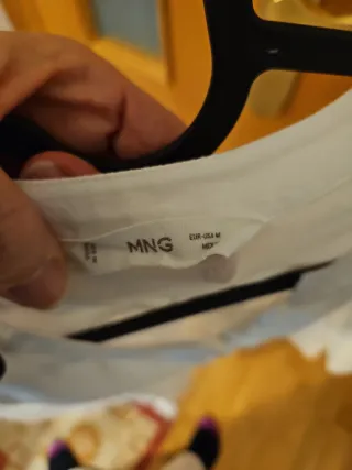 Blusa Mango manga larga talla M