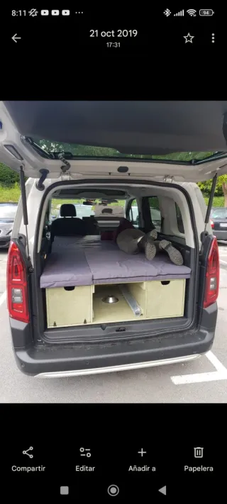 Kit Camper Berlingo, Rifter, Combo Life, Proace