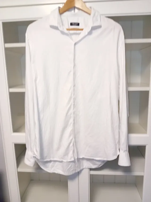 Camisa de vestir blanca Hominem Custom