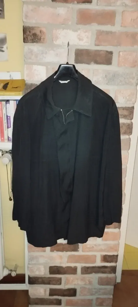 Trench Pal Zileri Uomo Nero Vintage