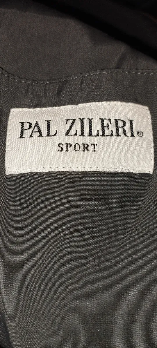 Trench Pal Zileri Uomo Nero Vintage