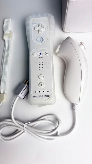 Mando de Juego Wii Remote + Wii Nunchuk con Funda