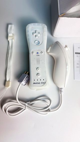 Mando de Juego Wii Remote + Wii Nunchuk con Funda