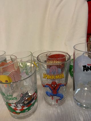 10 VASOS Originales Dibujos Animados y más