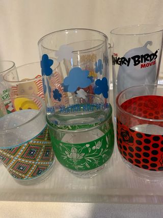 10 VASOS Originales Dibujos Animados y más