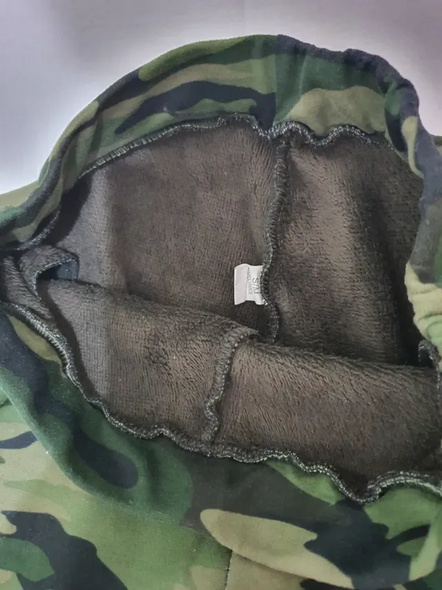 Pantalones forrados camuflaje