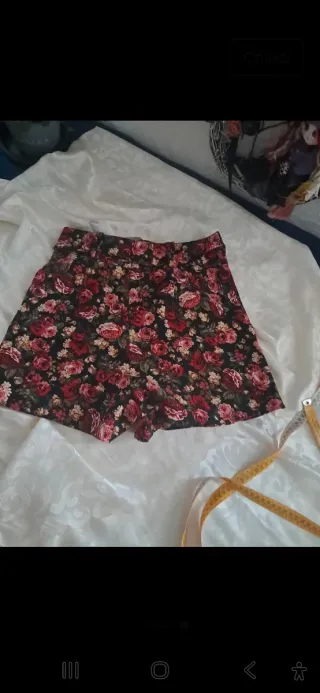 Gonna pantalone floreale