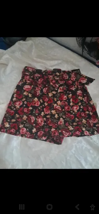 Gonna pantalone floreale