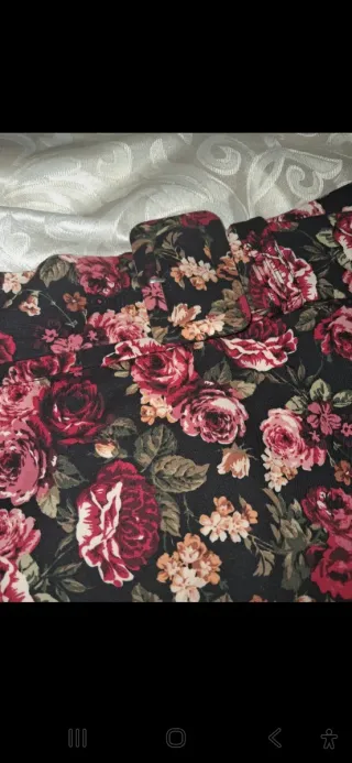 Gonna pantalone floreale