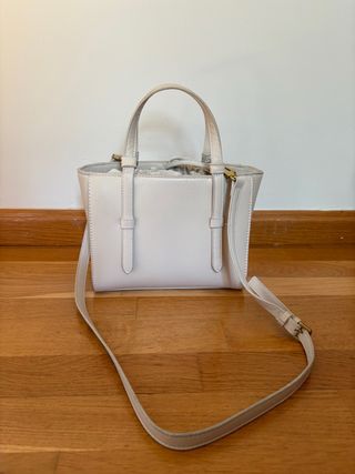 Bolso Beige/Blanco