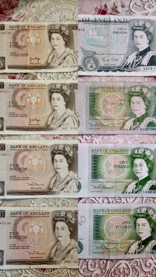 Libras Esterlinas Antiguas de colección