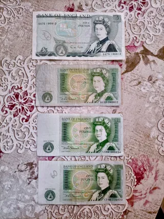 Libras Esterlinas Antiguas de colección