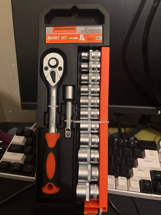 Juego de llaves de vaso 13 piezas