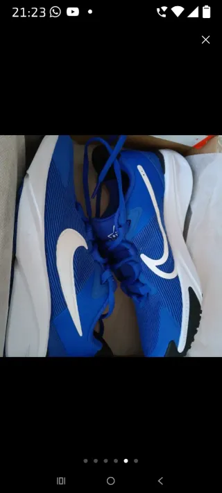 Zapatillas Nike Star Runner Azul y Blanco