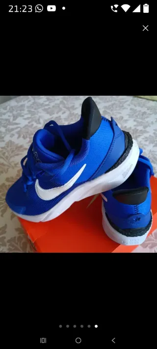 Zapatillas Nike Star Runner Azul y Blanco