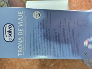 Trona portátil de viaje Asalvo para bebé