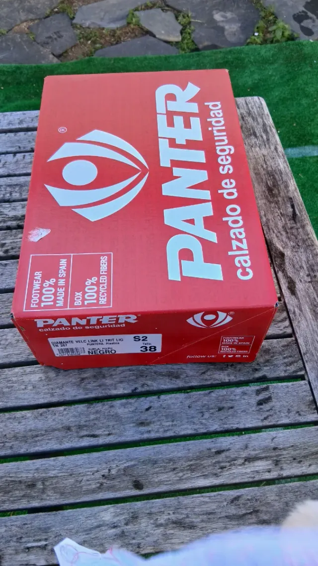 Zapatos de seguridad PANTER negros