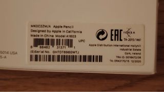 Apple Pencil 1 generación 