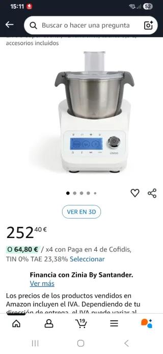 Robot de cocina Compact Cook