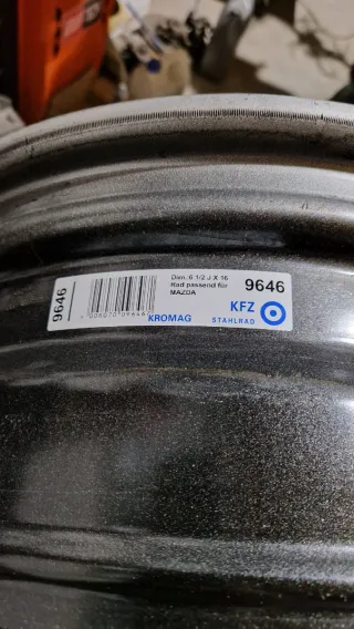 4 Llantas de Acero 5x114.3