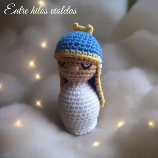 Belén de crochet: 3 figuras
