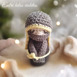 Belén de crochet: 3 figuras