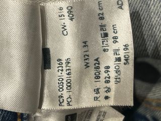 Pantalón Levis W32 L34 azul claro