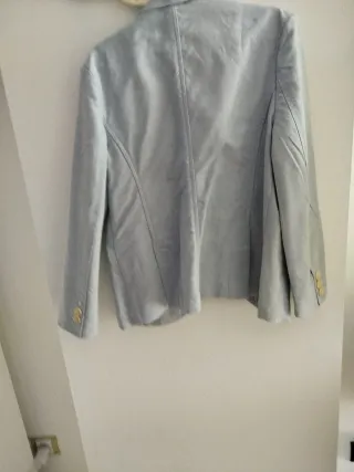 Americana niño azul