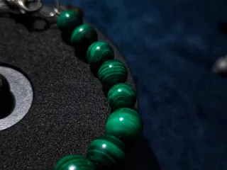 Pulsera de Malaquita Natural