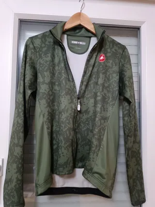 Maillot Castelli Unlimited Thermo Camo Talla L