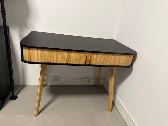 Scrivania Maison du Monde in bambù e legno