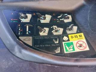 Silla Coche Jané Gravity Azul