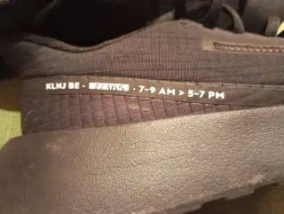 Zapatillas deportivas negras talla 40