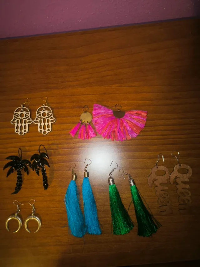 Pack pendientes variados