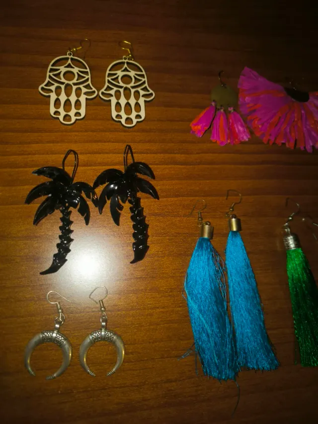 Pack pendientes variados