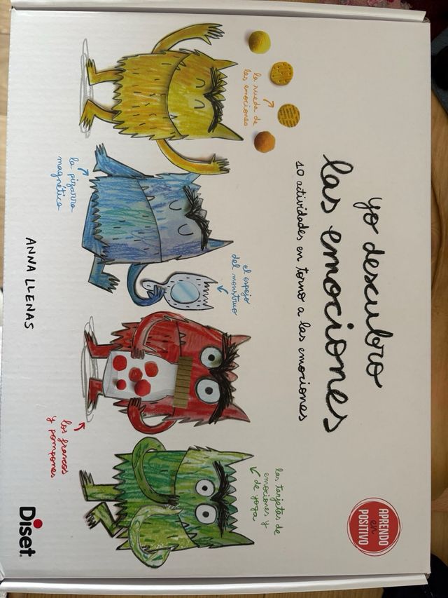 Juego infantil El monstruo de colores