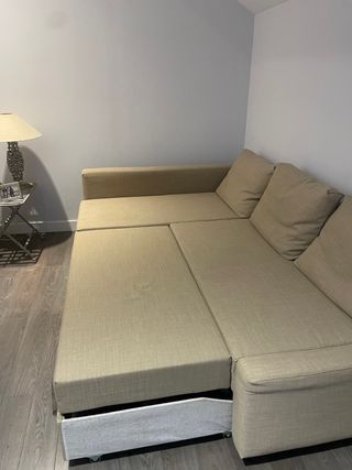 Sofá modular Ikea beige tela