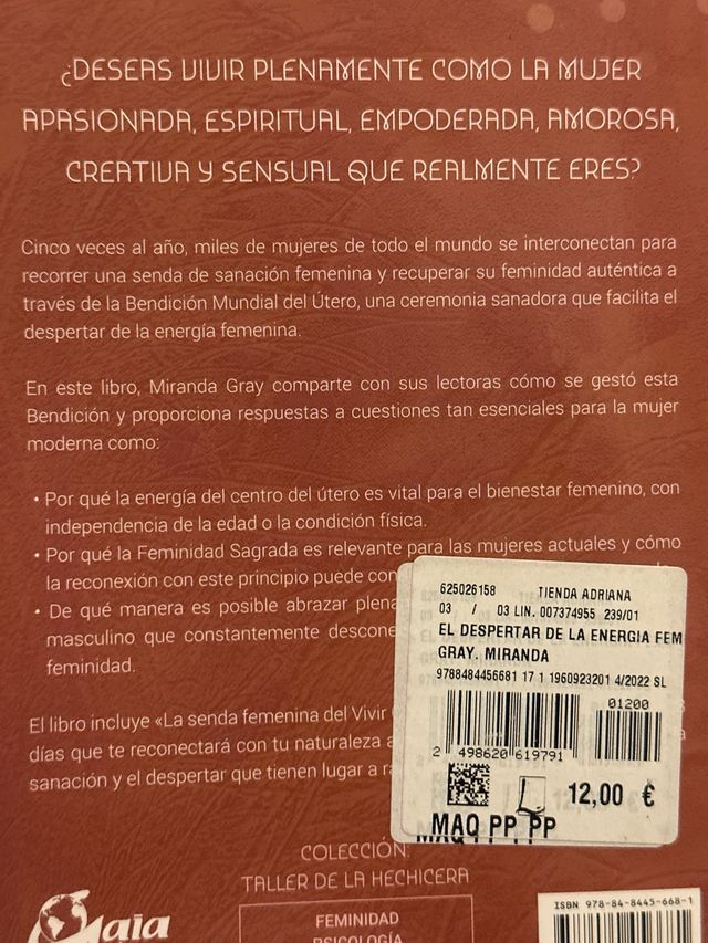 El despertar de la energía femenina