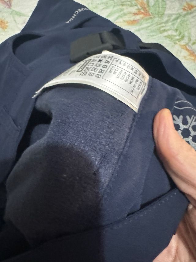 Pantalón senderismo/nieve azul