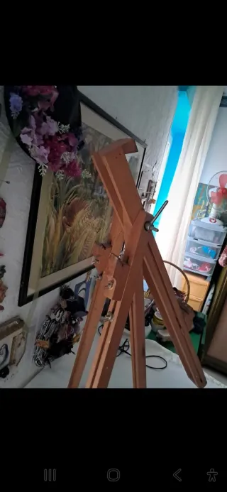 Cavalletto da campagna in legno