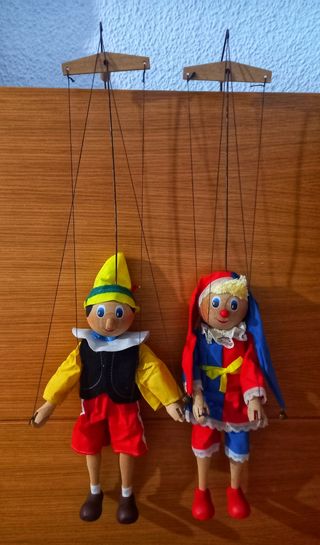 Marionetas Checas madera (Truhlar en Malá Strana).