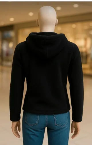 Forro polar mujer negro