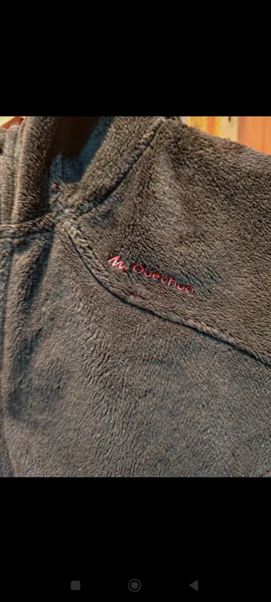 Forro polar mujer negro