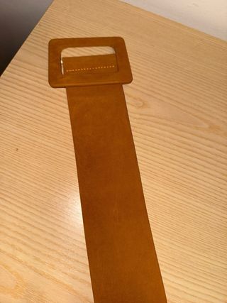 Cintura senza buchi verde e senape