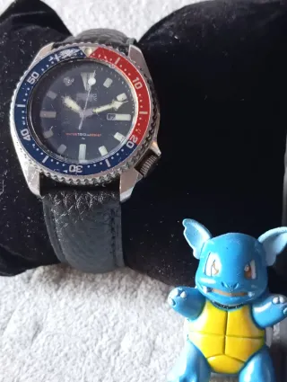 Orologio Seiko Subacqueo Rosso/Blu