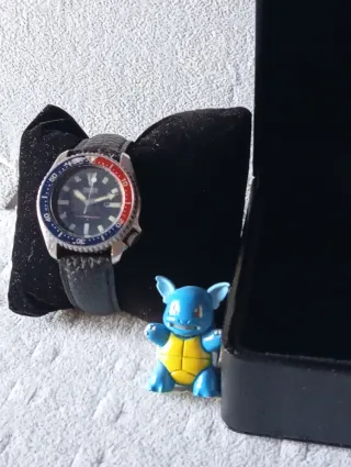 Orologio Seiko Subacqueo Rosso/Blu