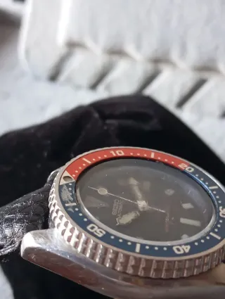 Orologio Seiko Subacqueo Rosso/Blu