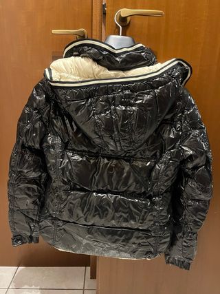 Moncler Giacca Donna Lucida Nera